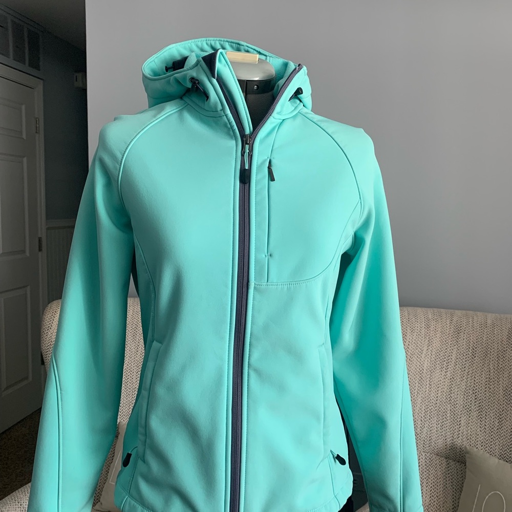 Fleece lined spring jacket